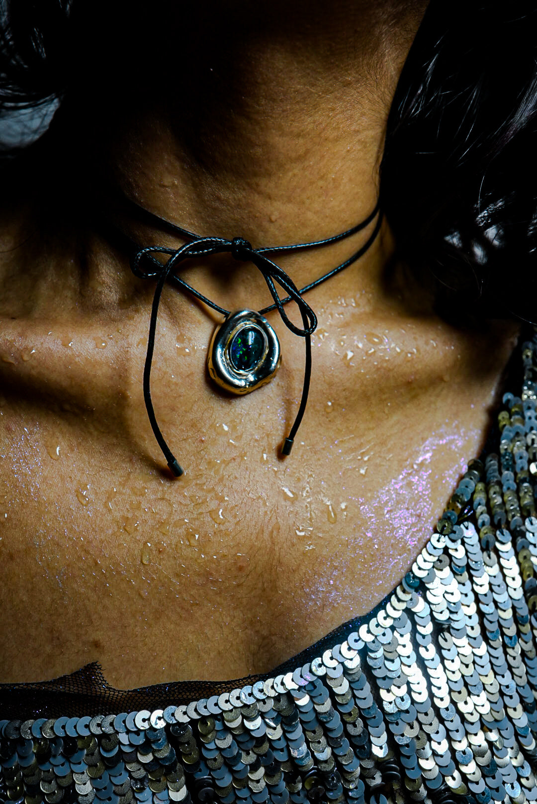 Molten Opal Pendant