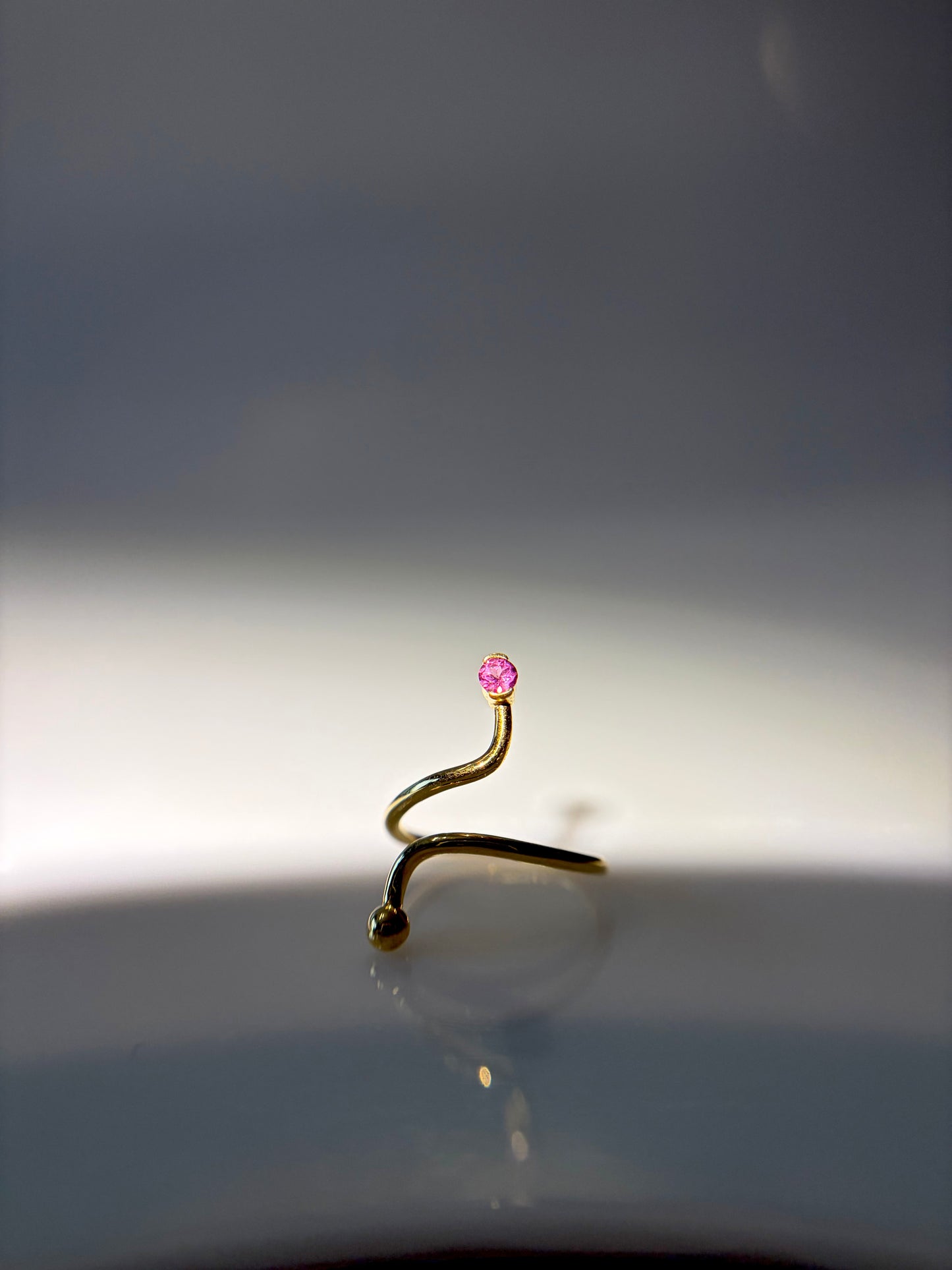 Swirl Toe RIng/Nail Cuff