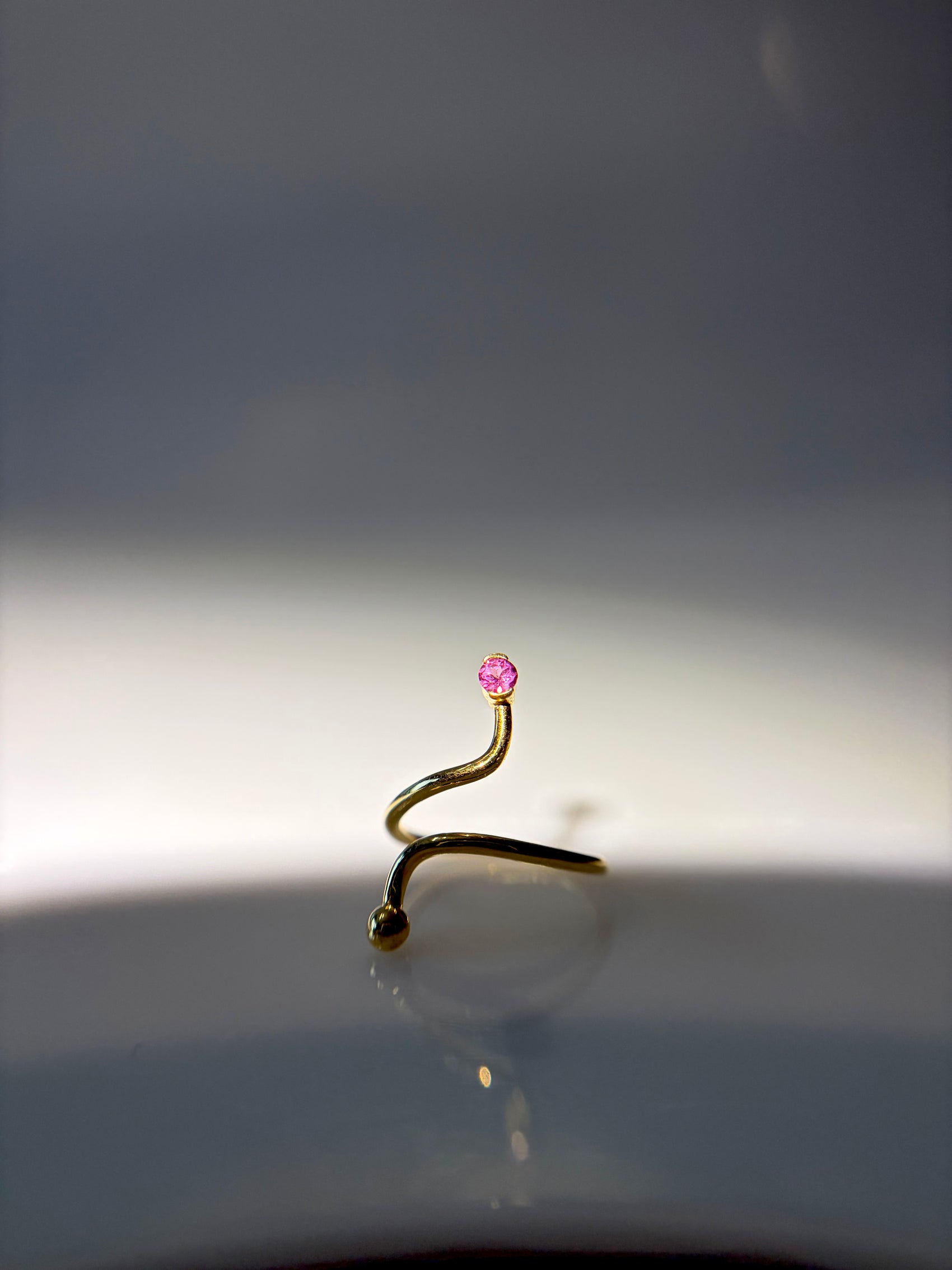 Swirl Toe RIng/Nail Cuff