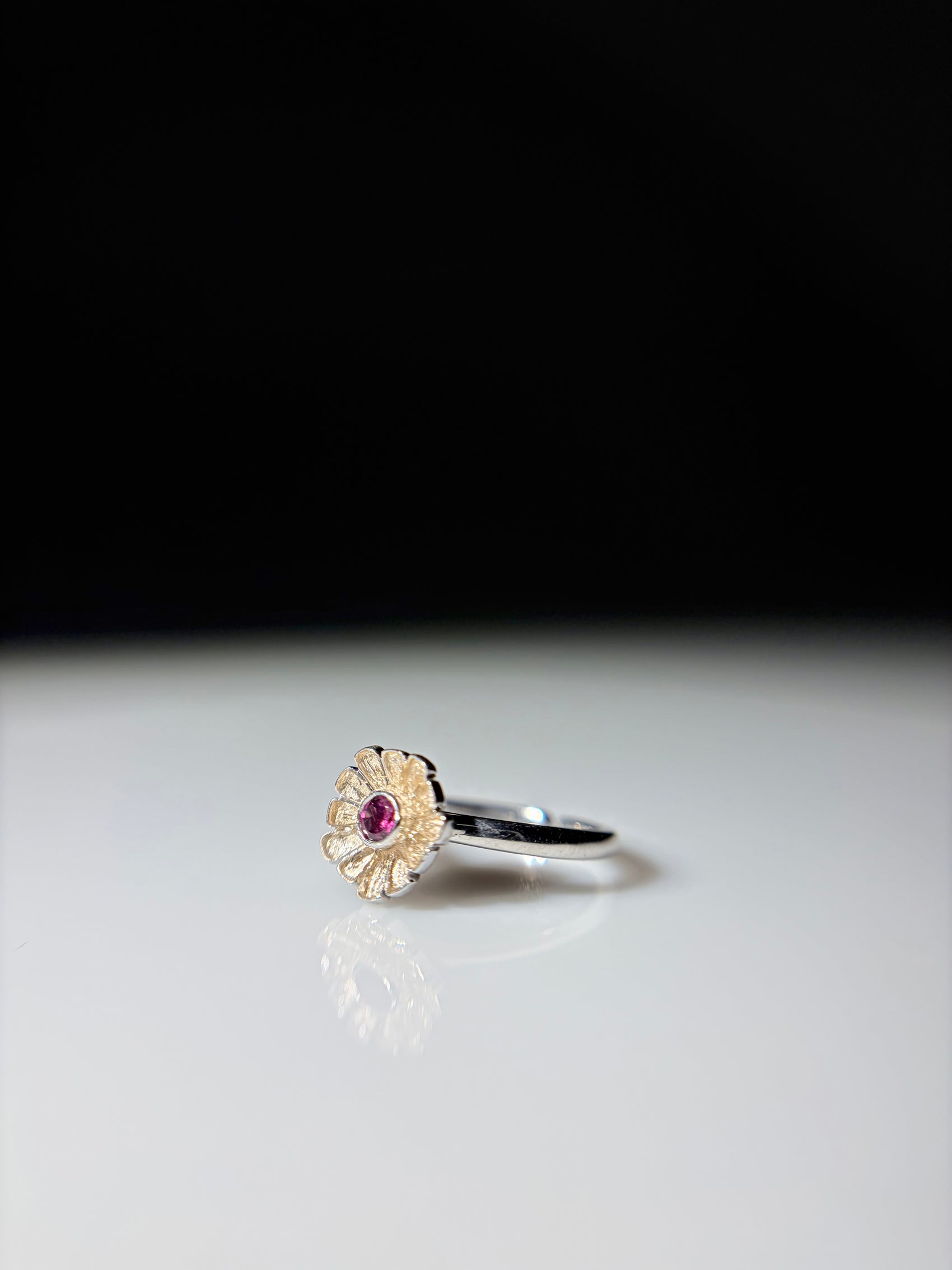 Coral Toe Ring